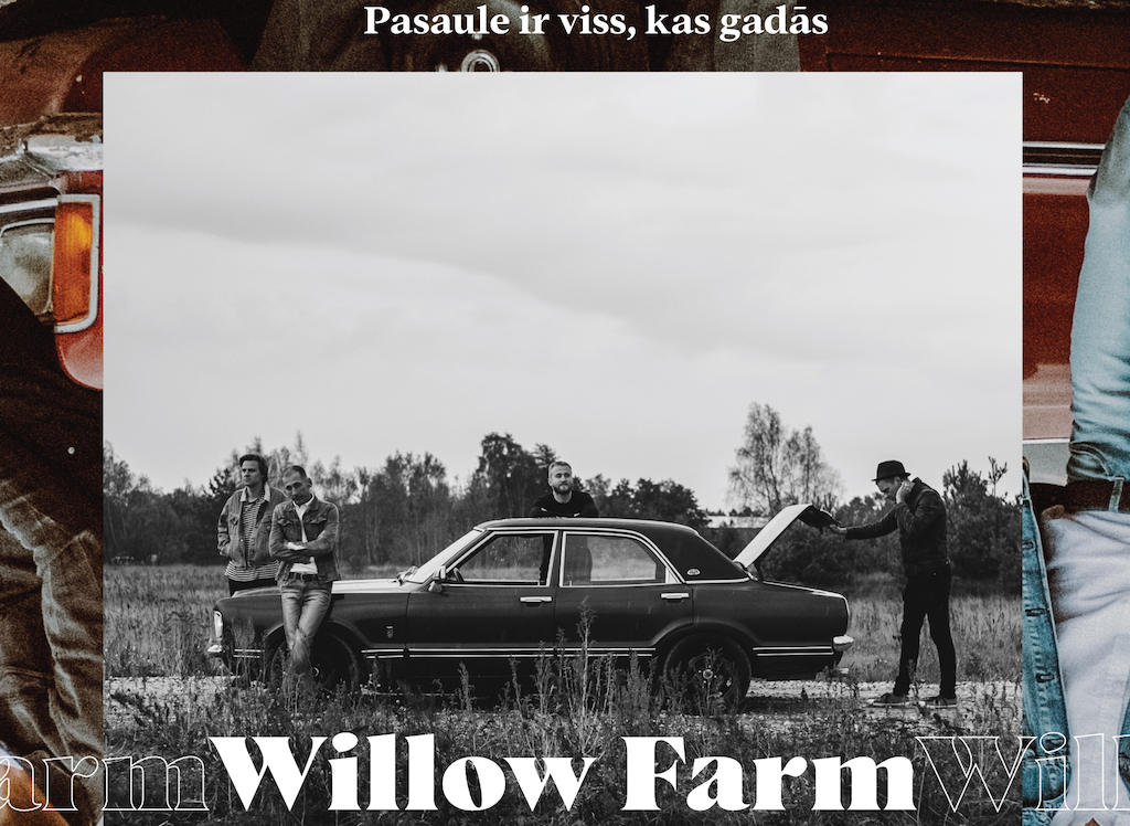 Grupa “Willow Farm” izdod jaunu albumu “Pasaule ir viss, kas gadās”.