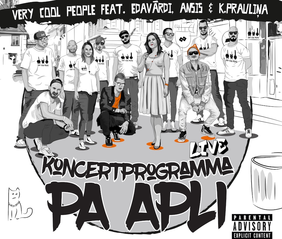 "Very Cool People" kopā ar Edavārdiem, ansi un Kristīni Prauliņu izdod jaunu albumu.