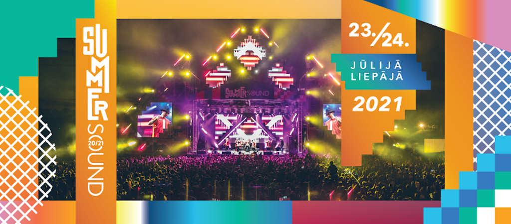 Festivāls Summer Sound norisināsies 2021. gada 23. un 24. jūlijā.