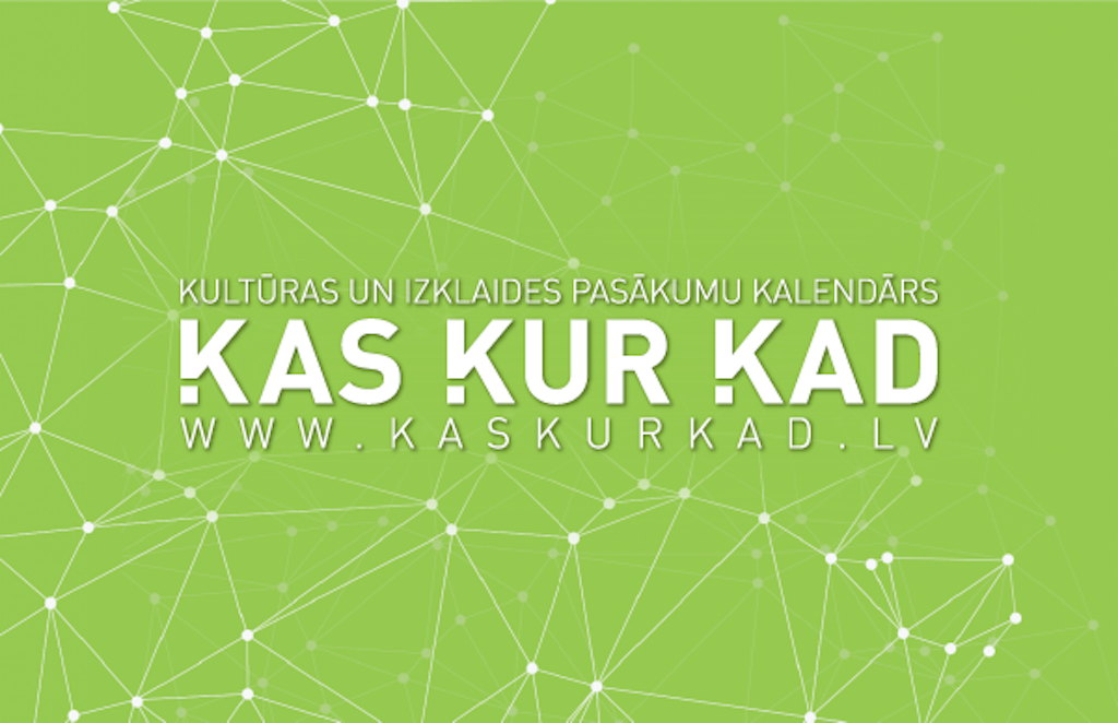 Pasākumu kalendārs Kaskurkad.lv piedāvā – Nedēļas pasākumu tops.