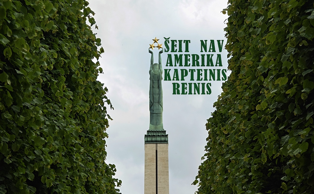 Kapteinis Reinis "Šeit nav Amerika".
