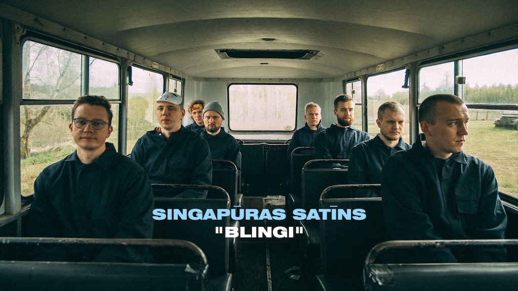 Grupa “Singapūras Satīns” izskaidro dziesmas “Blingi” tekstu.
