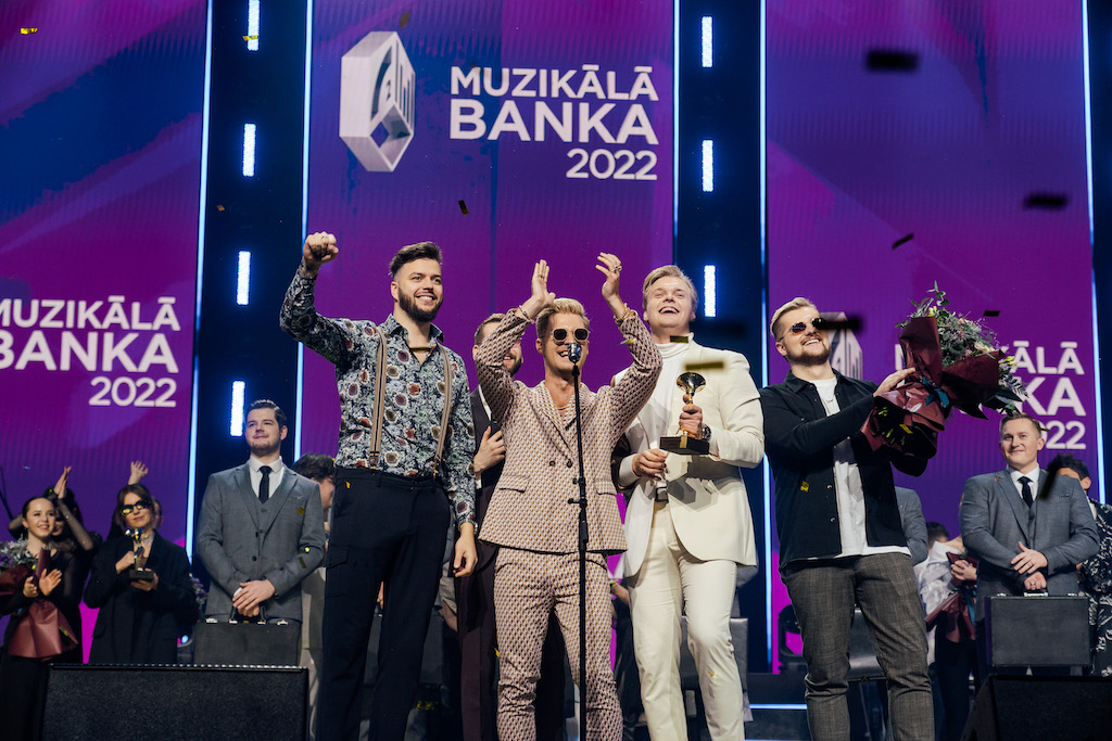 „Muzikālās bankas” 2022. gada vērtīgākās dziesmas titulu iegūst „Citi Zēni” ar dziesmu „Lieka štuka”