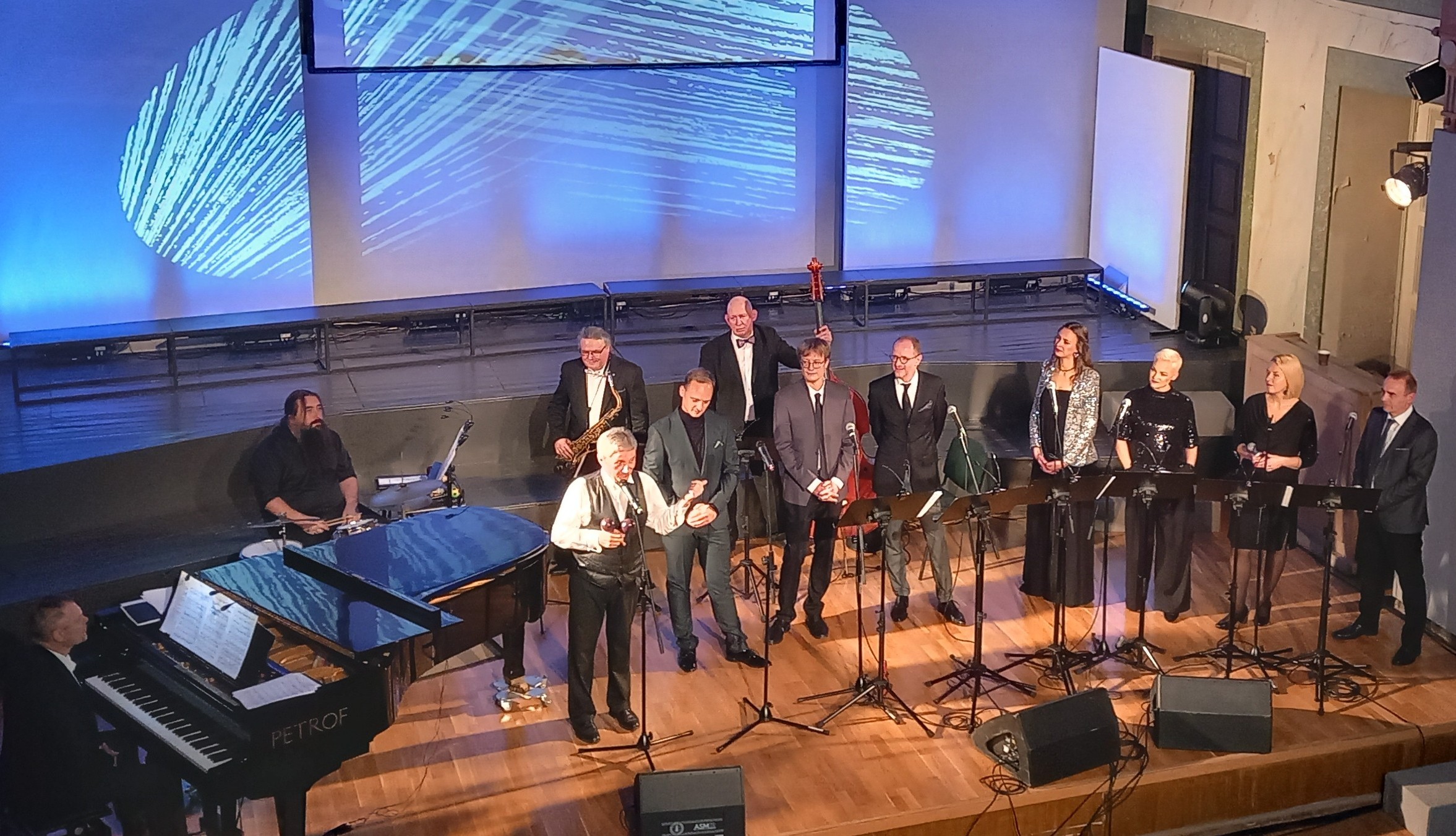 Vokālā džeza grupa Assembly Singers - Luiziānas Blūzs