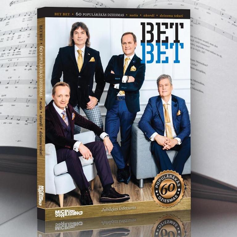 Bet Bet - 60 populārākās dziesmas (Nošu grāmata)