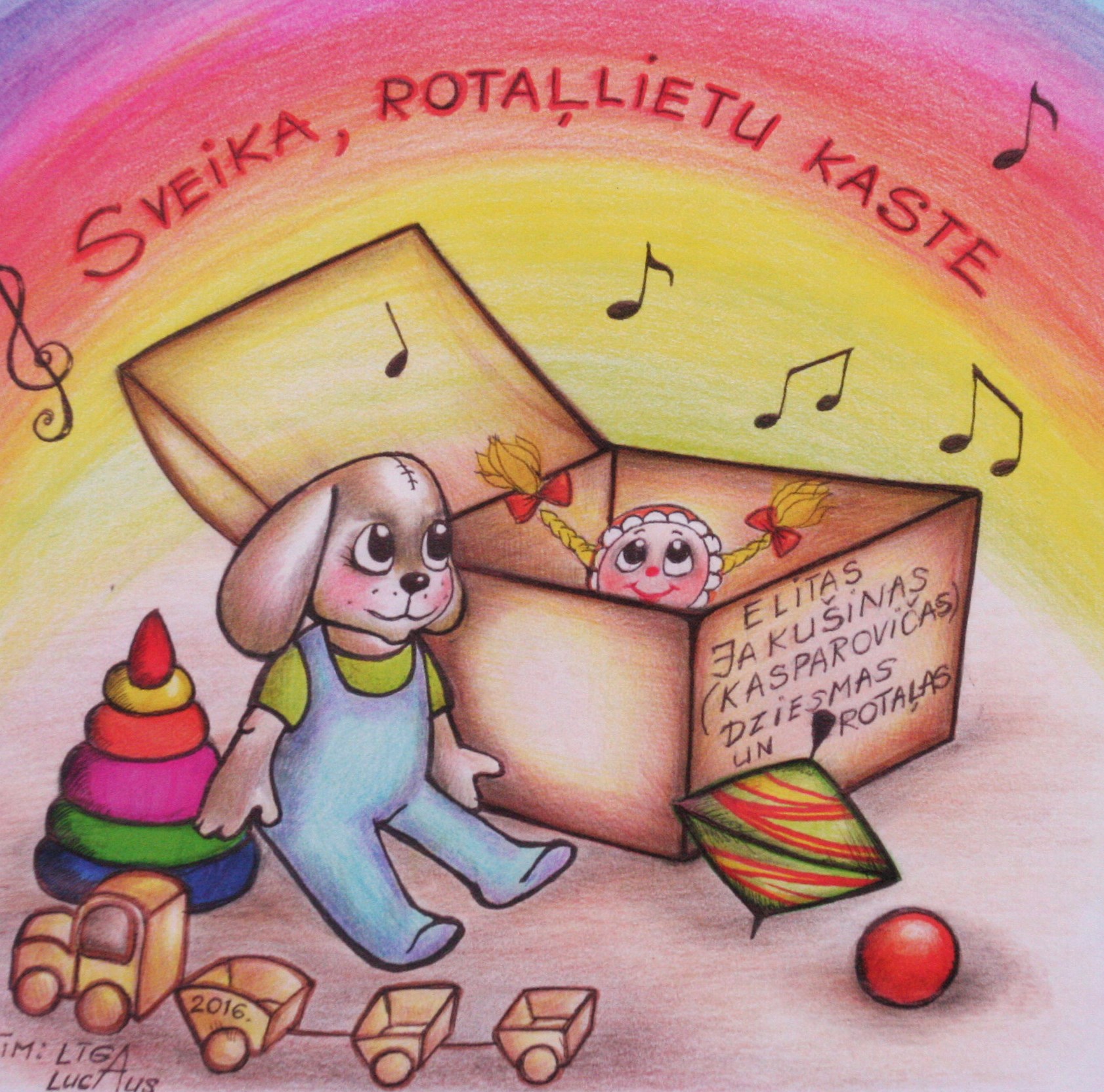 Sveika rotaļlietu kaste 