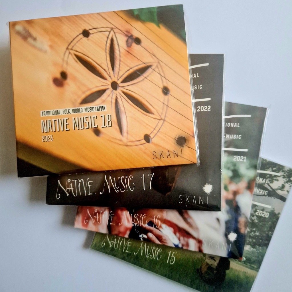 Native Music 15–18 – Latvijas etniskās mūzikas izlase | 4 CD dāvanu komplekts