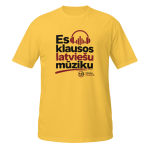 Es klausos latviešu mūziku – T-krekls - Daisy - S