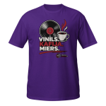Vinils-Kafija-Miers-Dark - Unisex T-Krekls - Purple - 2XL