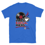 Vinils-Kafija-Miers-Light Unisex T-Krekls - Royal - S