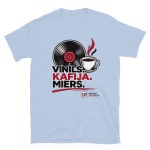Vinils-Kafija-Miers-Light Unisex T-Krekls - Light Blue - 3XL