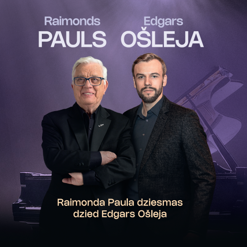 Raimonda Paula dziesmas dzied Edgars Ošleja